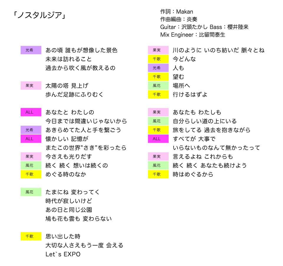 歌詞